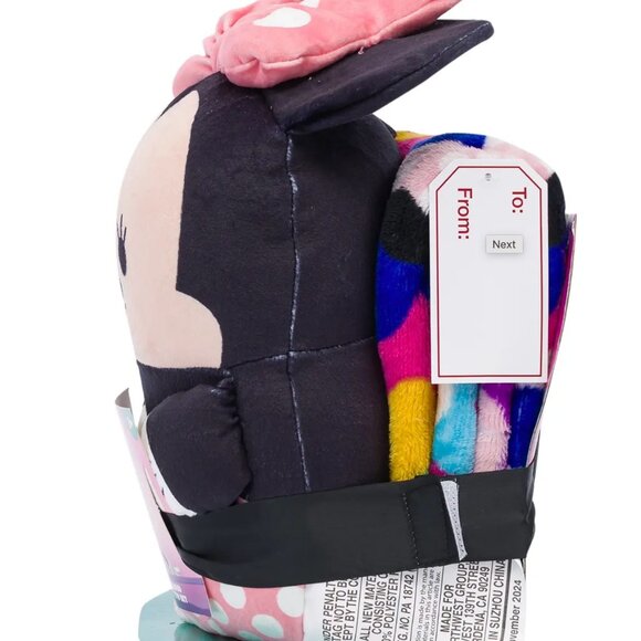 Minnie Mouse Doll Hugger Pillow and Throw Blanket Set - Picture 2 of 4